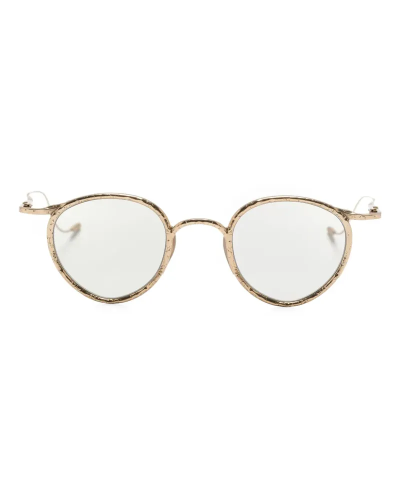 RIGARDS Sonnenbrille mit rundem Gestell - Gelb Gelb