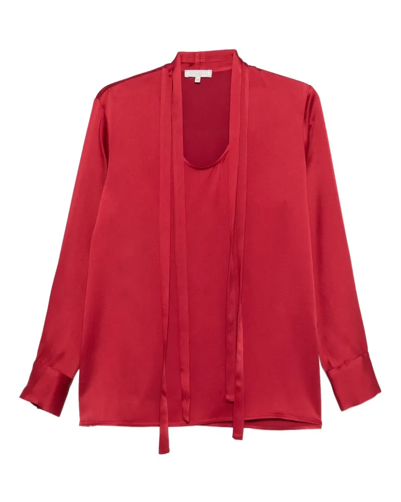 Antonelli Firenze tie-neck blouse - Rot Rot