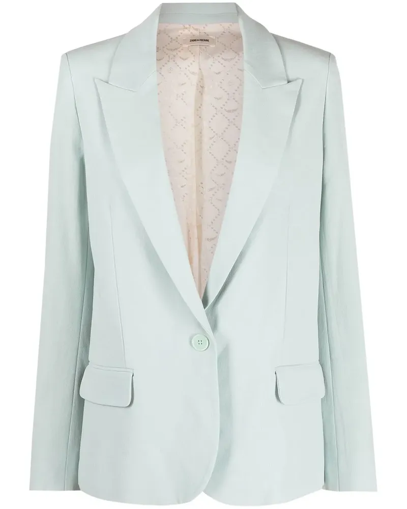 Zadig & Voltaire Einreihiger Blazer - Blau Blau