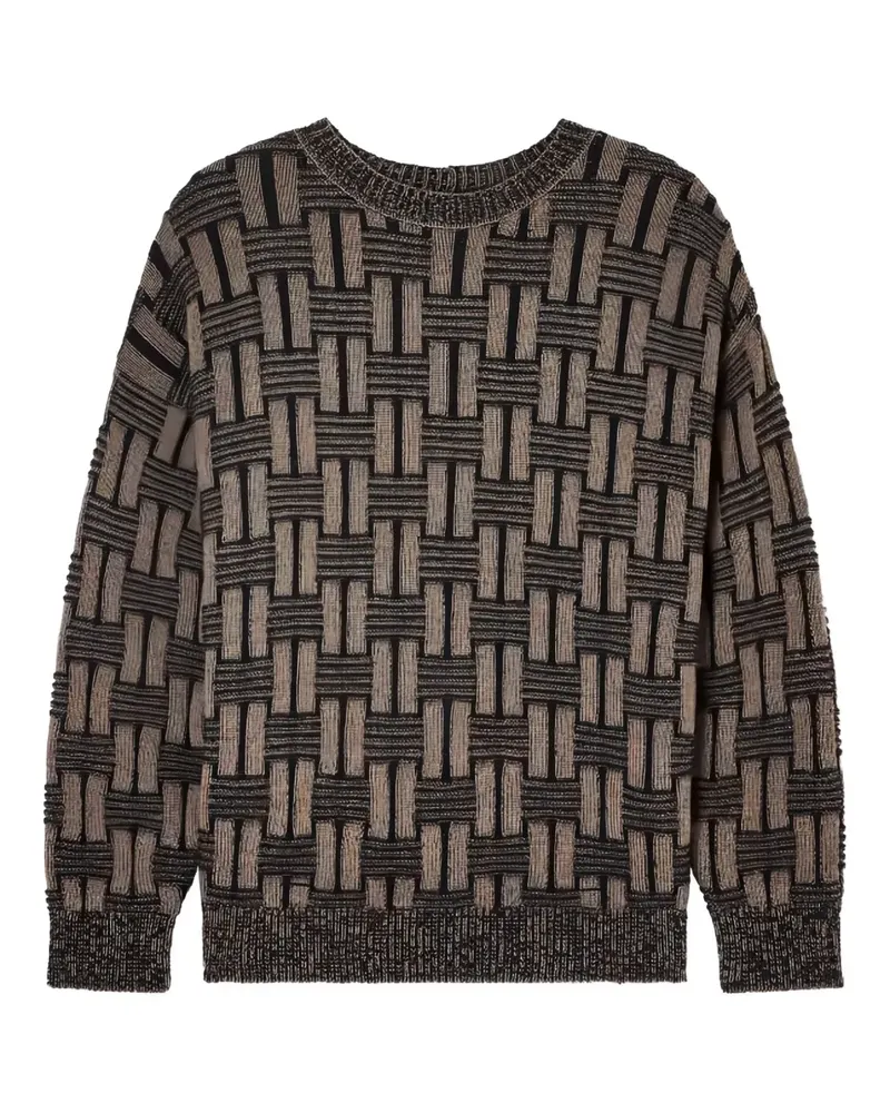 Giorgio Armani crew-neck sweater - Braun Braun
