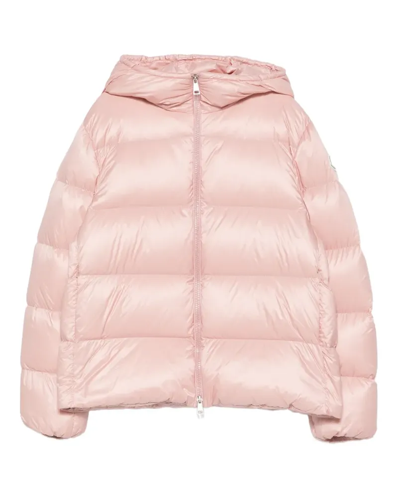 Moncler Gefütterte Kapuzenjacke - Rosa Rosa