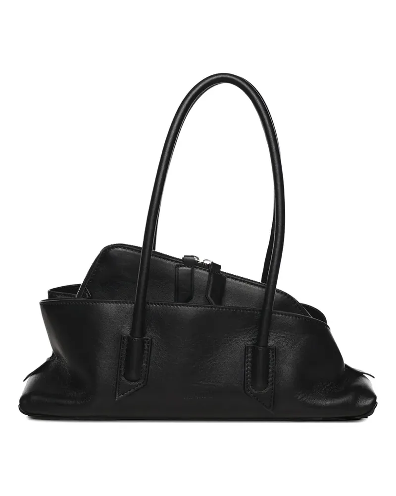 ATTICO Schultertasche mit Reißverschluss - Schwarz Schwarz