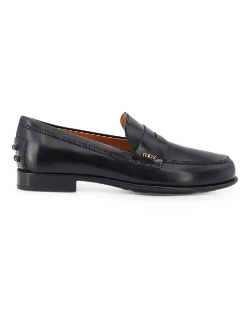 TOD'S Gommino leather loafers - Schwarz Schwarz