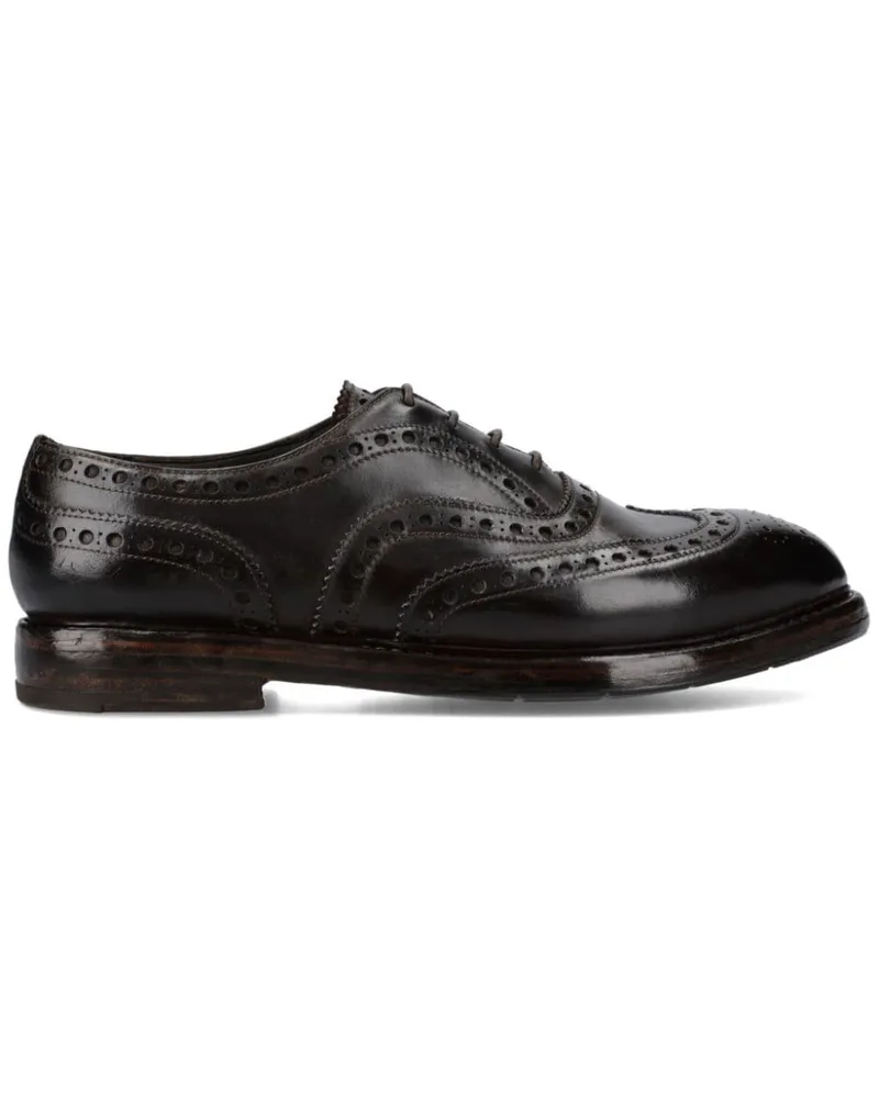 Premiata Oxford-Schuhe aus Leder - Braun Braun