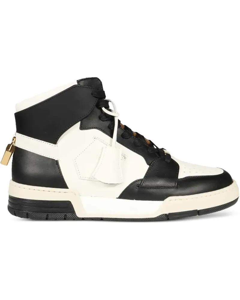 Buscemi High-Top-Sneakers mit Kontrasteinsätzen - Schwarz Schwarz