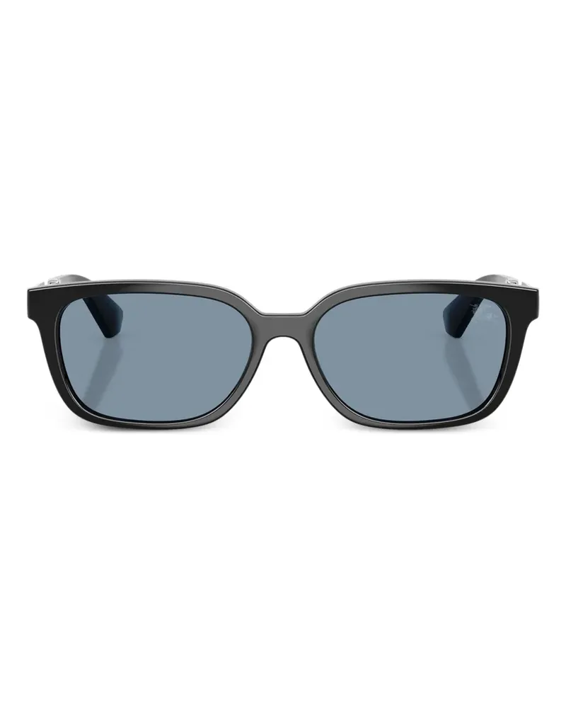 Burberry Sonnenbrille mit eckigem Gestell - Schwarz Schwarz