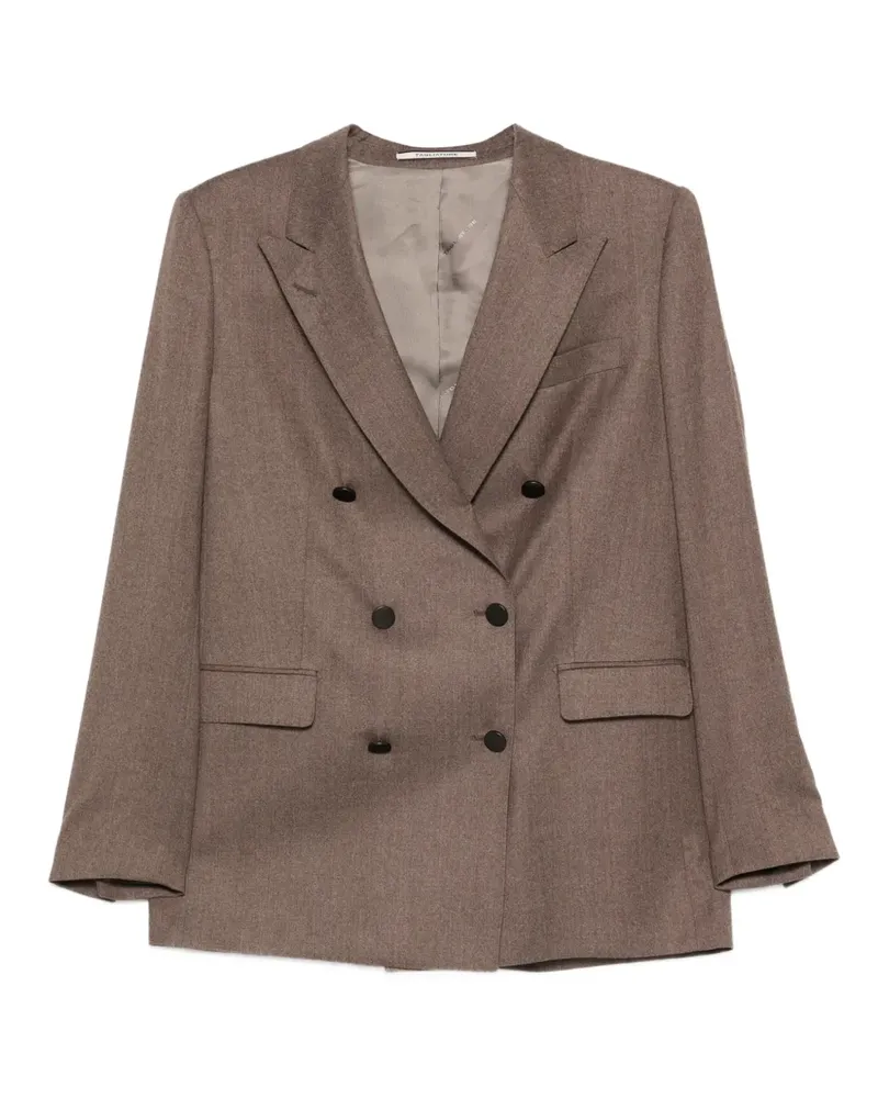 Tagliatore peak-lapel double-breasted suit - Braun Braun