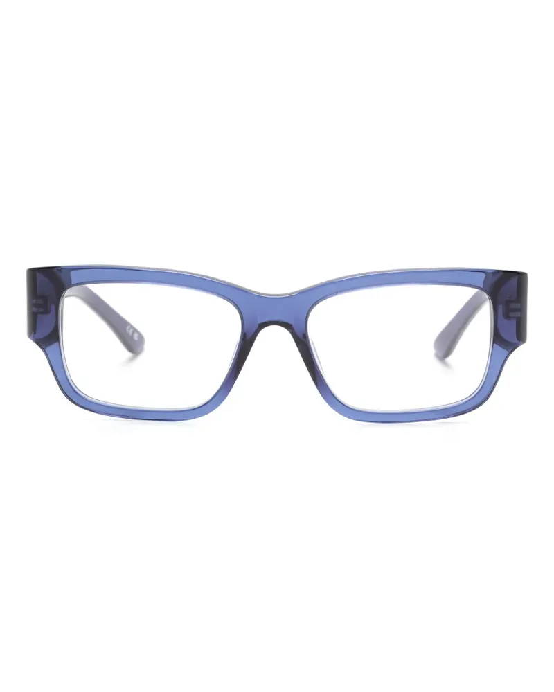 Balenciaga Brille mit eckigem Gestell - Blau Blau