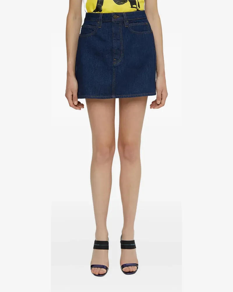 Calvin Klein Brooke Shields' Minirock - Blau Blau