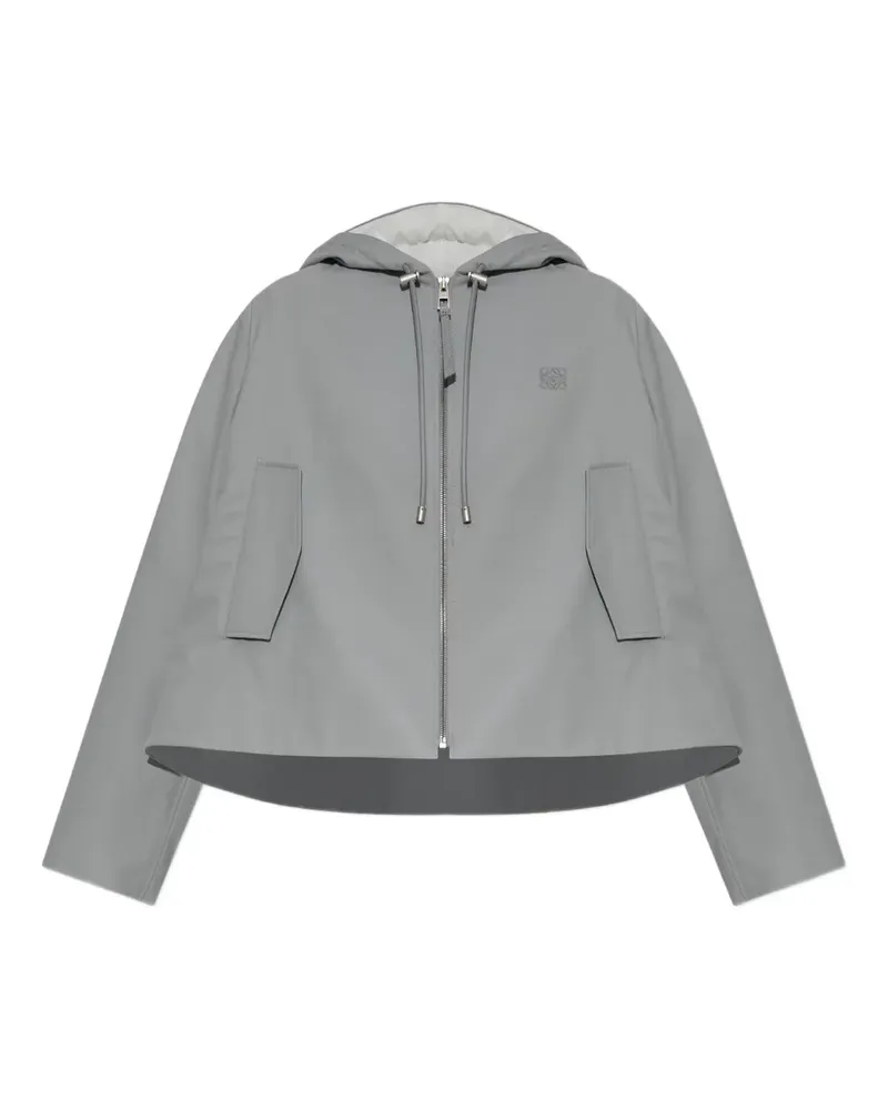 Loewe Jacke mit Kordelzug - Grau Grau