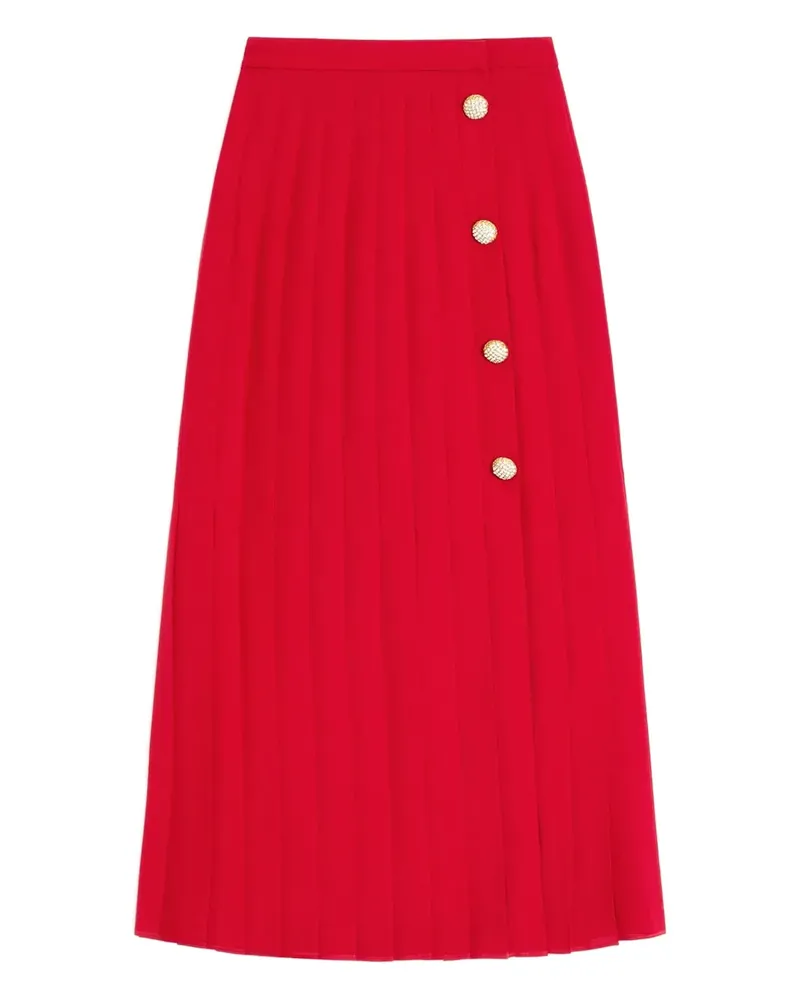 Valentino Garavani Georgette-Midirock - Rot Rot