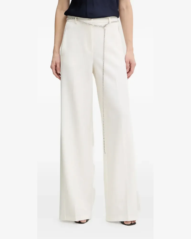 Pinko Verzierte Hose - Weiß Weiß
