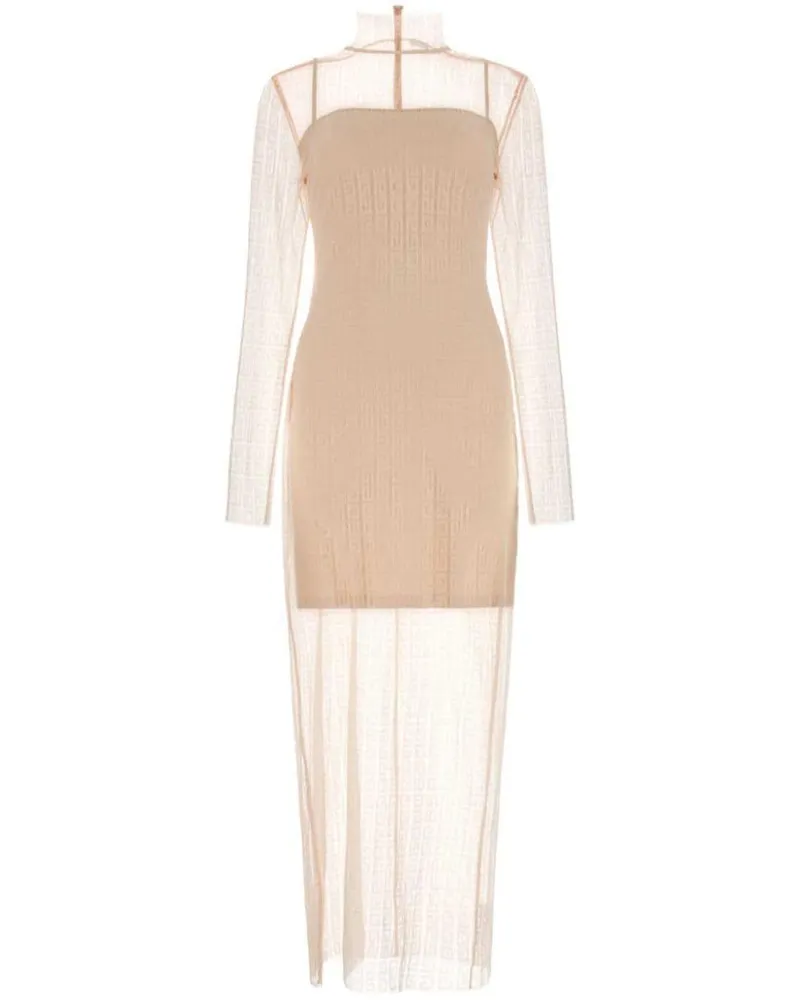 Givenchy 4G Kleid aus Spitze - Rosa Rosa