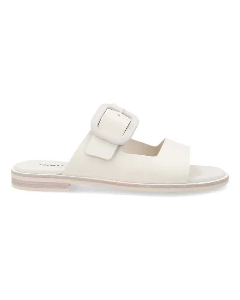 FRAU buckled leather sandals - Nude Nude