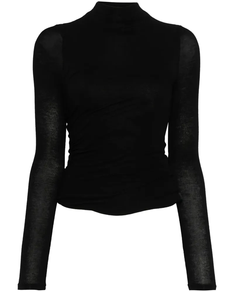 JUUN.J T-Shirt aus Jersey - Schwarz Schwarz