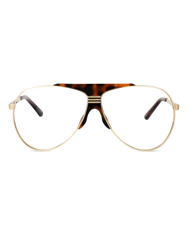 ATTICO Brille in Schildpattoptik - Gold Gold