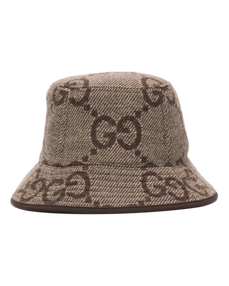 Gucci Fischerhut mit Jumbo GG - Braun Braun