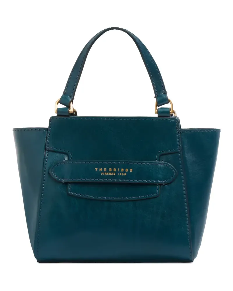 The Bridge leather shoulder bag - Blau Blau
