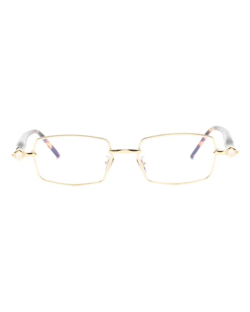 KUBORAUM Maske P73 Brille - Gold Gold