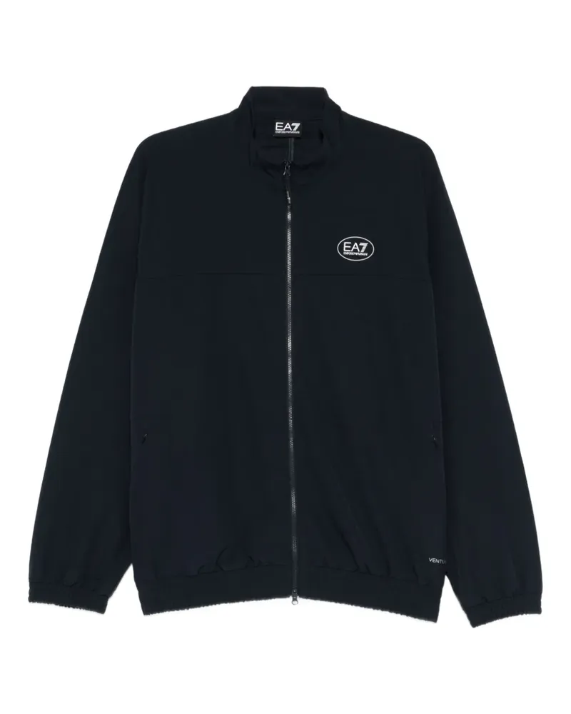 EA7 Jacke mit Logo - Blau Blau