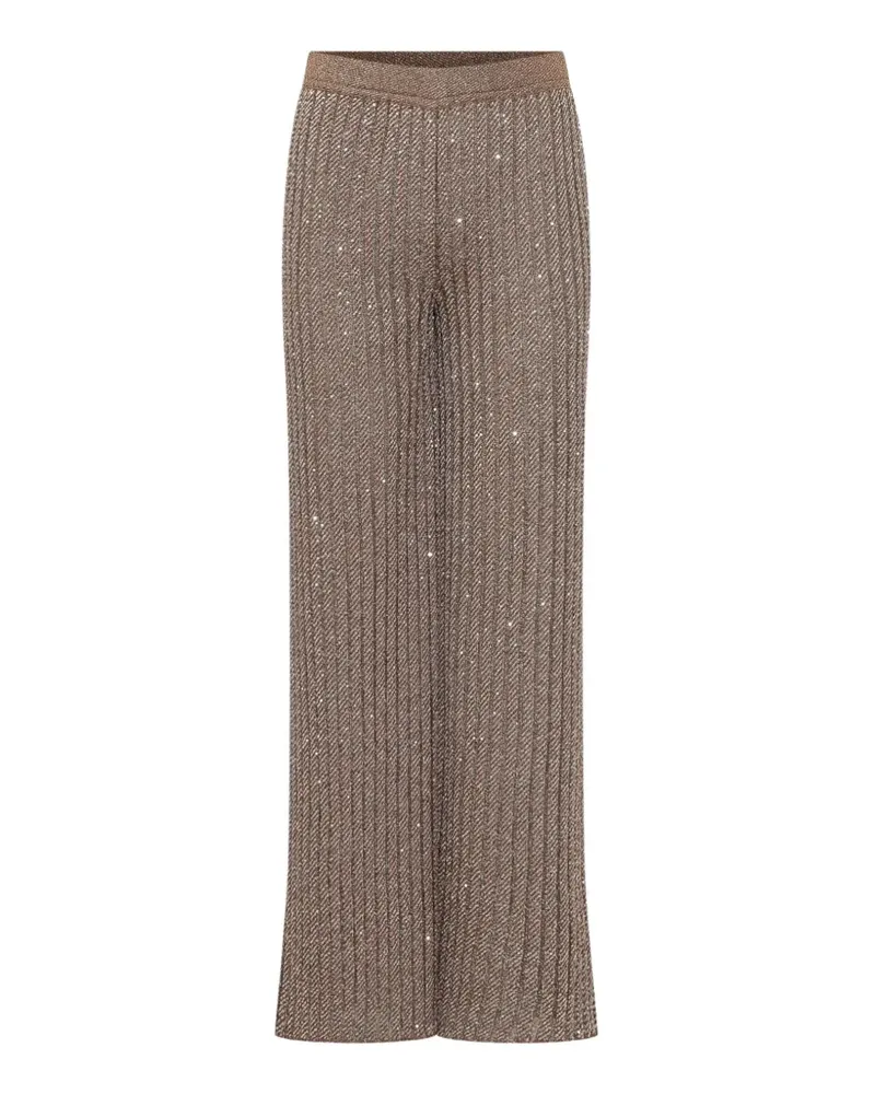 Missoni Hose mit Pailletten - Nude Nude