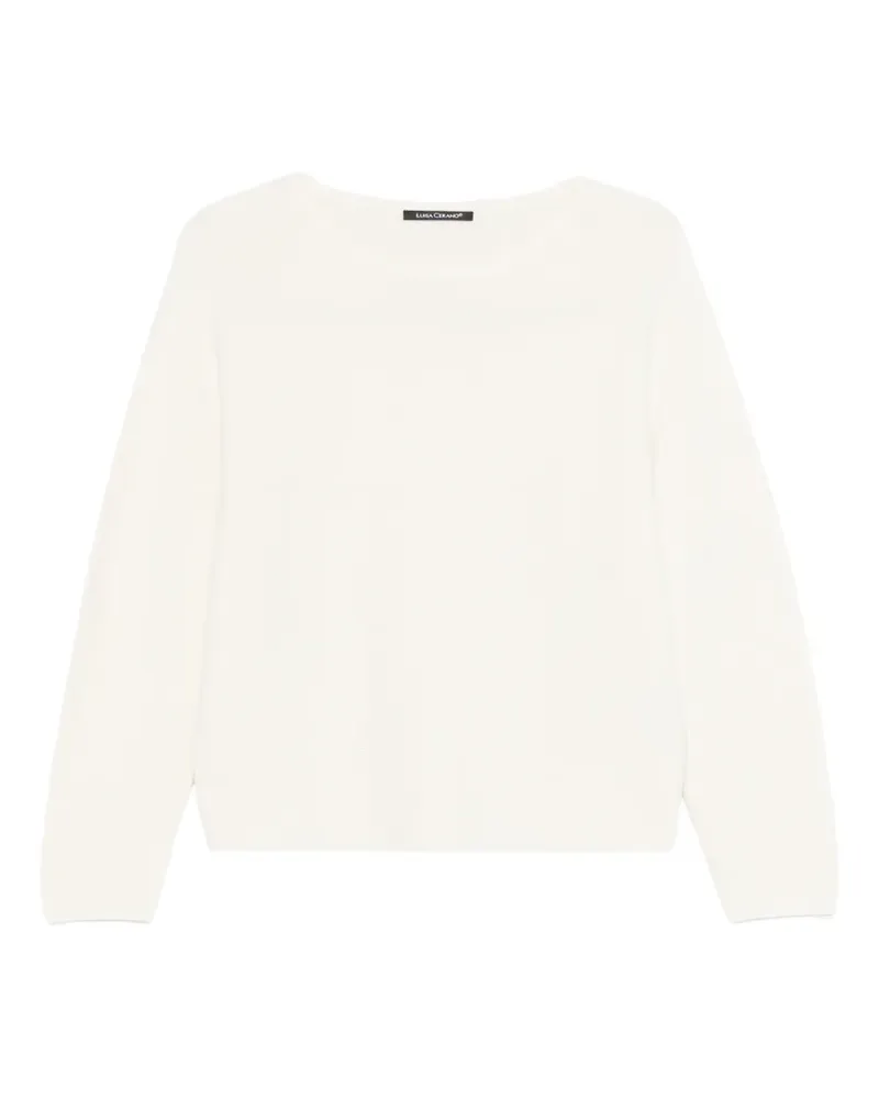 Luisa Cerano Pullover mit Rundhalsausschnitt - Nude Nude