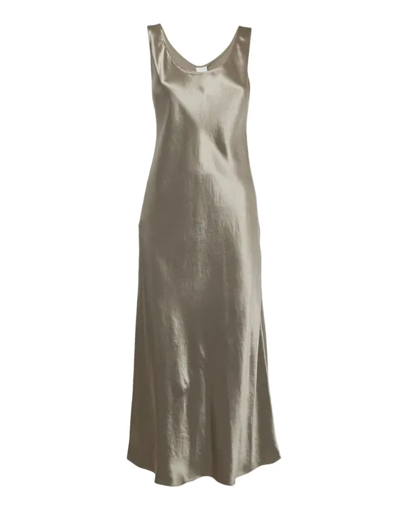 Max Mara satin maxi dress - Nude Nude