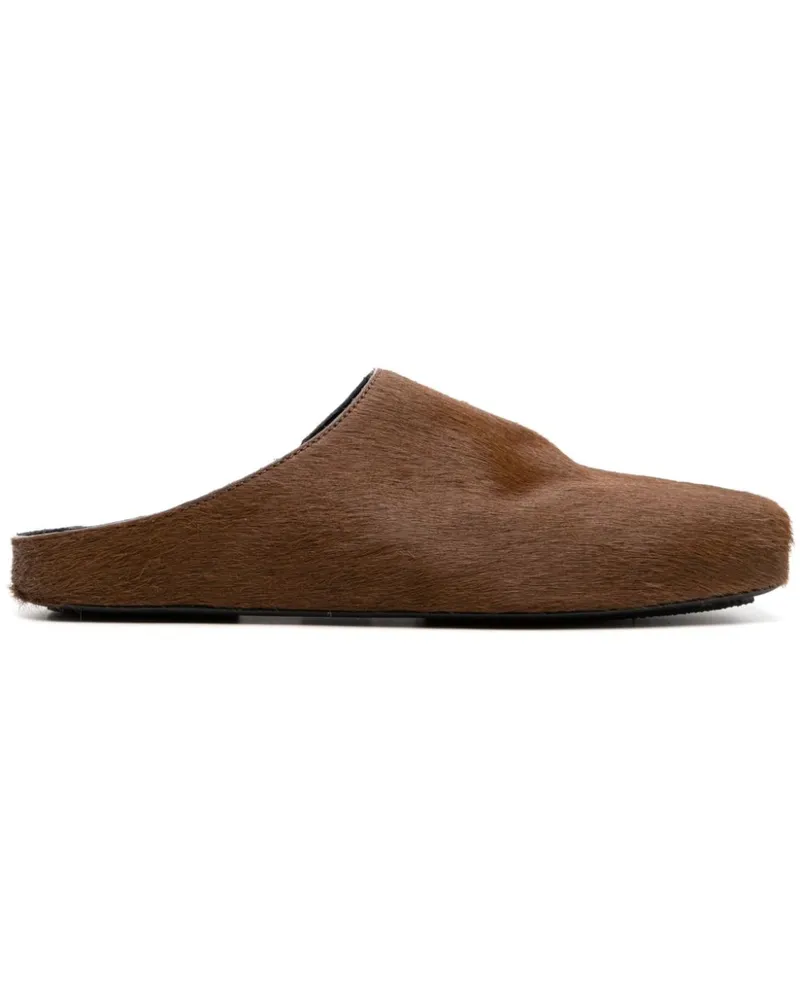 Uma Wang Ballett-Slipper - Braun Braun