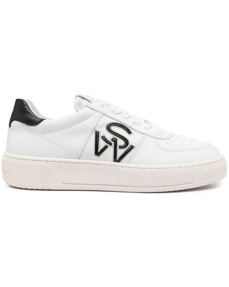 Stuart Weitzman SW Courtside Sneakers - Weiß Weiß