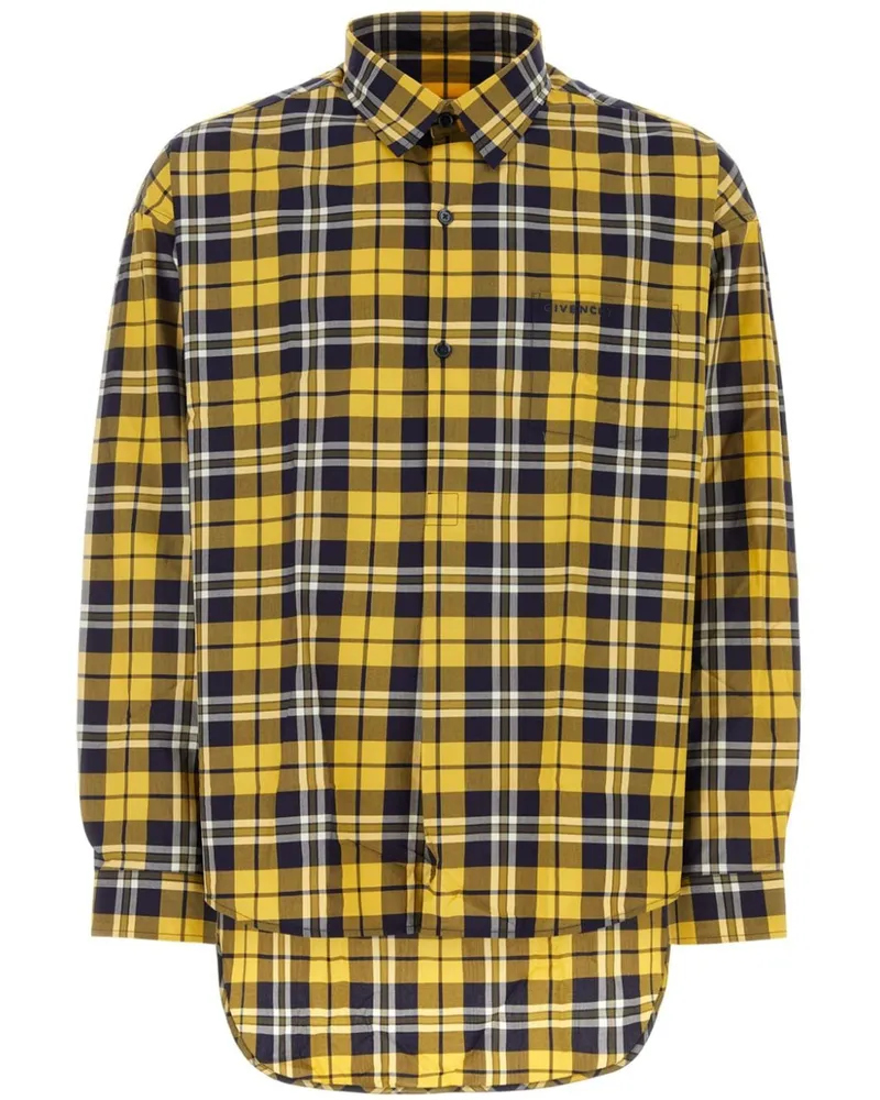 Givenchy Hemd mit Karomuster - Gelb Gelb