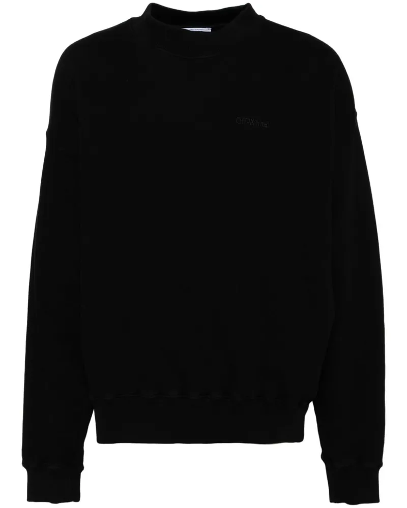 OFF-WHITE Skate-Sweatshirt mit Pfeilstickerei - Schwarz Schwarz