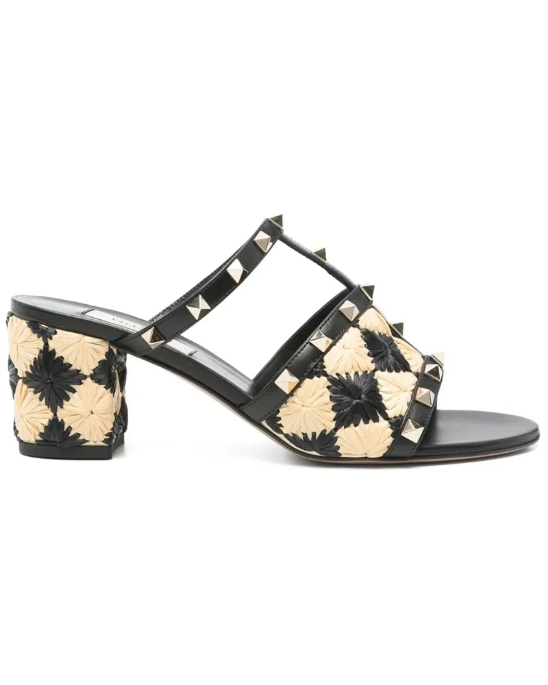 Valentino Garavani Rockstud Sandalen 60mm - Schwarz Schwarz
