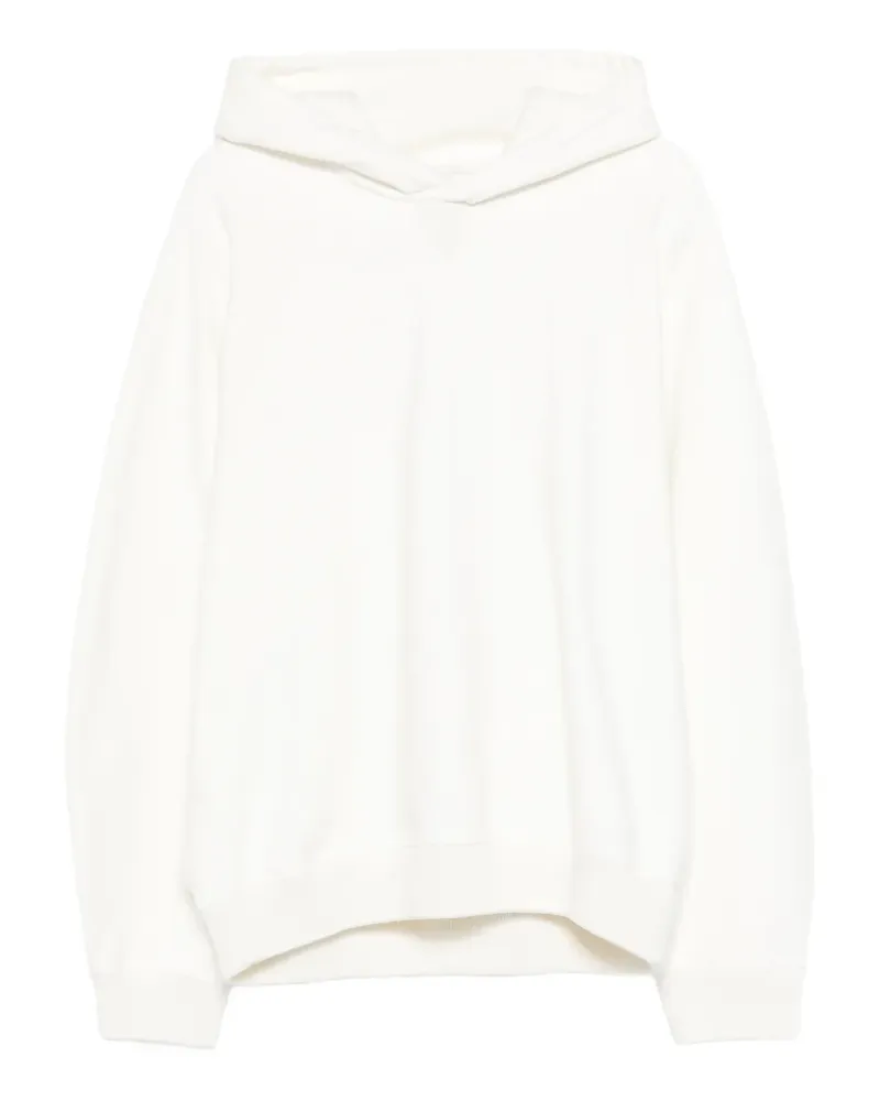 Jil Sander seam-detail hoodie - Nude Nude