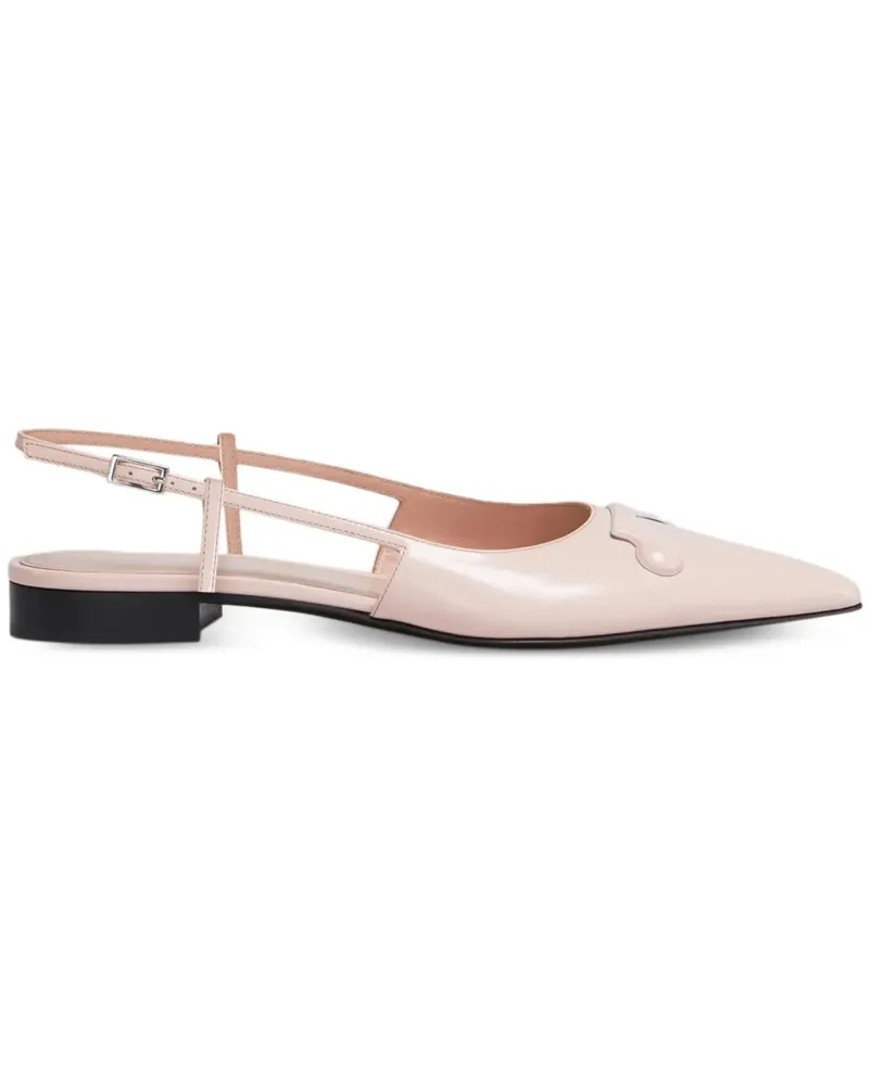 Marni Slingback-Ballerinas mit spitzer Kappe - Rosa Rosa