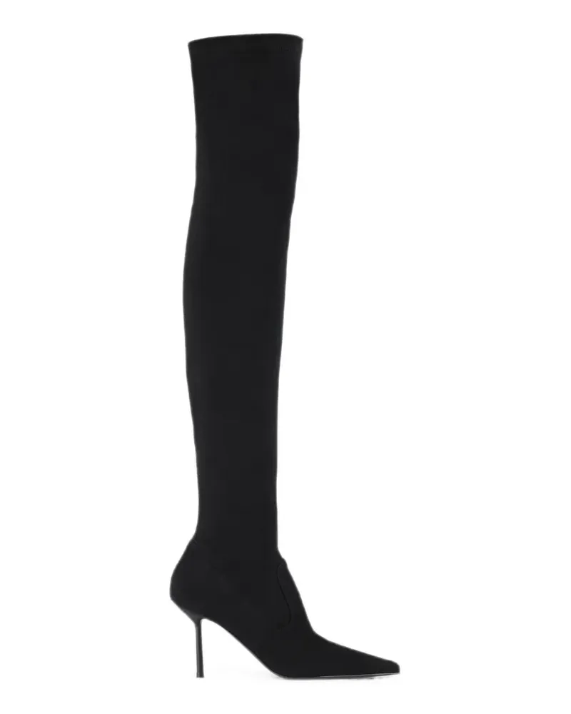 Le Silla Bella leather over-the-knee boots - Schwarz Schwarz