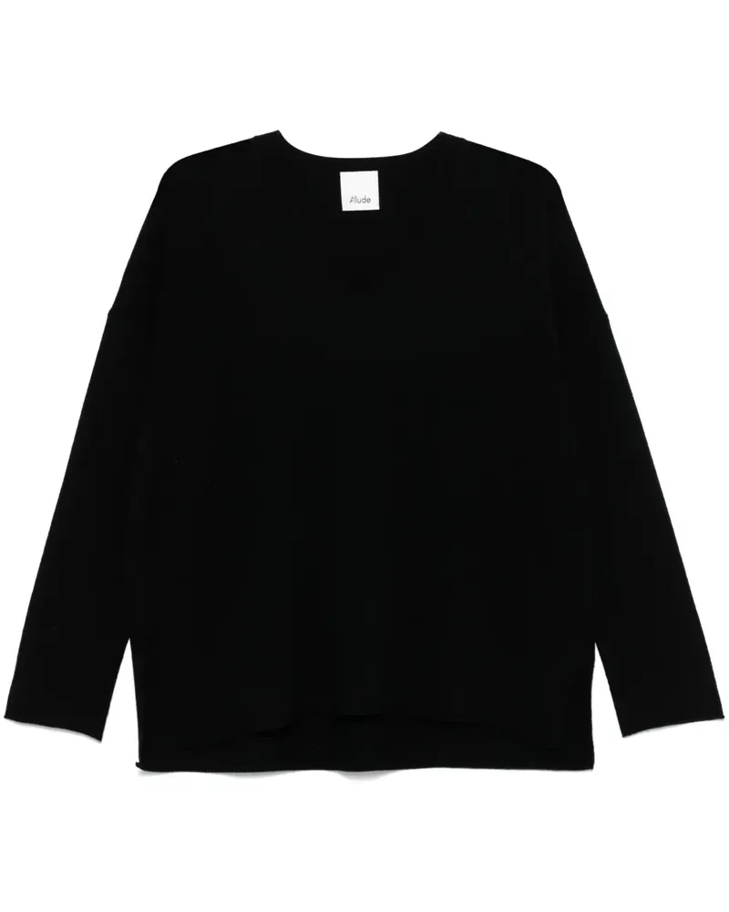 ALLUDE Pullover aus Kaschmir - Schwarz Schwarz
