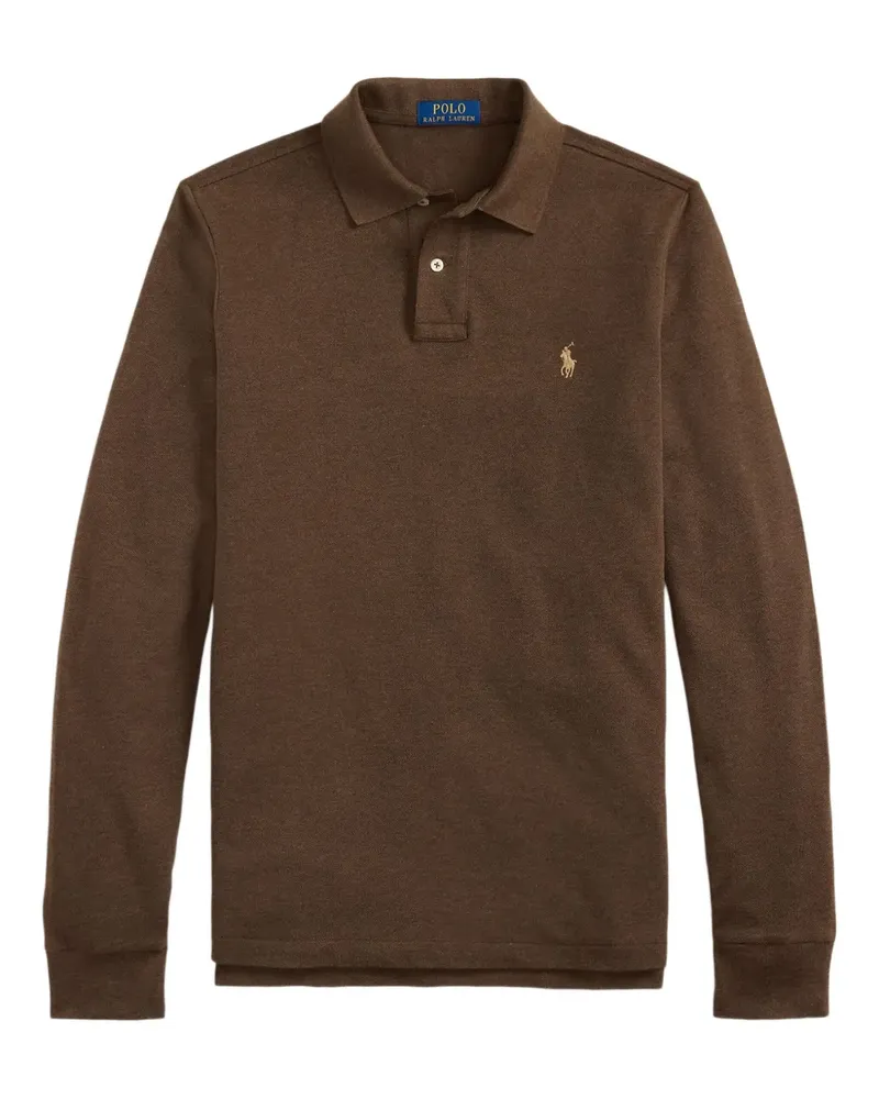 Ralph Lauren Gestricktes Poloshirt - Braun Braun