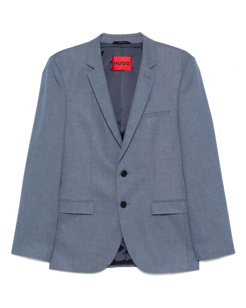 HUGO BOSS Einreihiges Sakko - Blau Blau