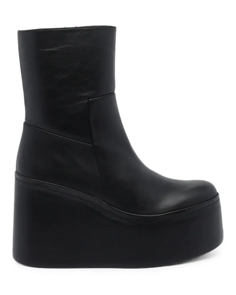 Paloma Barceló Barta Stiefeletten mit Plateau - Schwarz Schwarz