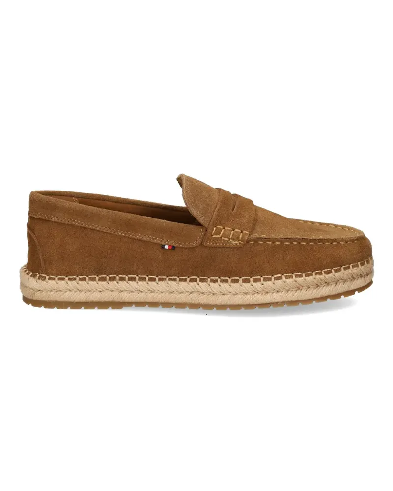 Tommy Hilfiger penny suede espadrilles - Braun Braun
