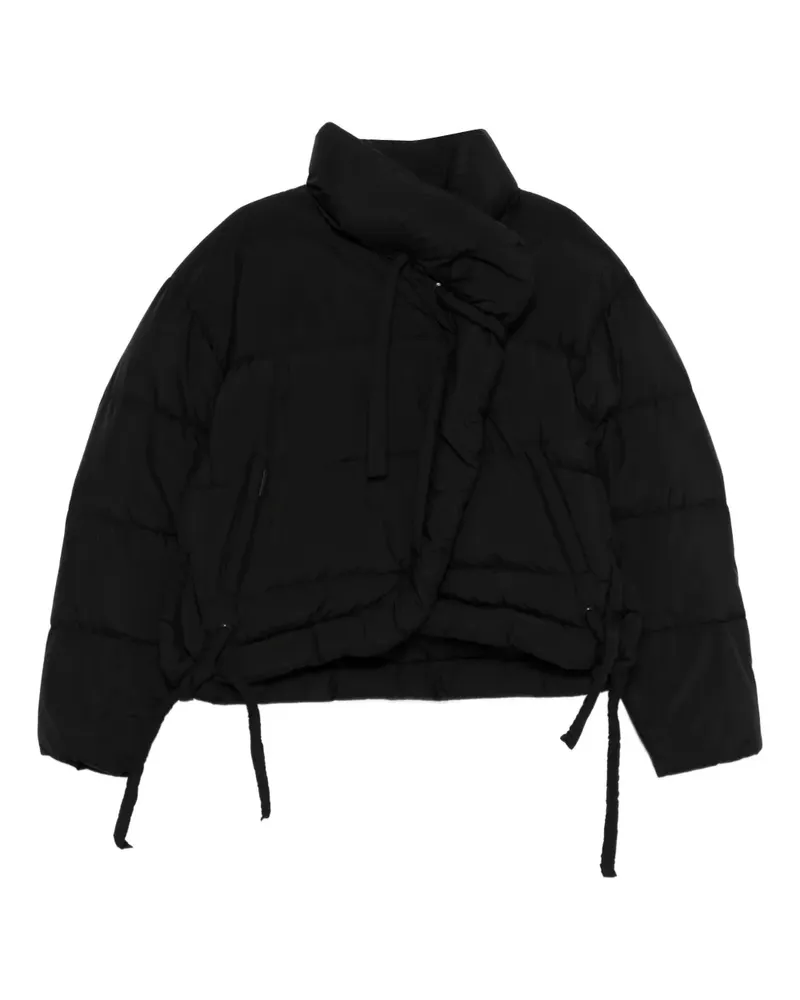 OTTOLINGER Gefütterte Jacke mit Kordelzug - Schwarz Schwarz