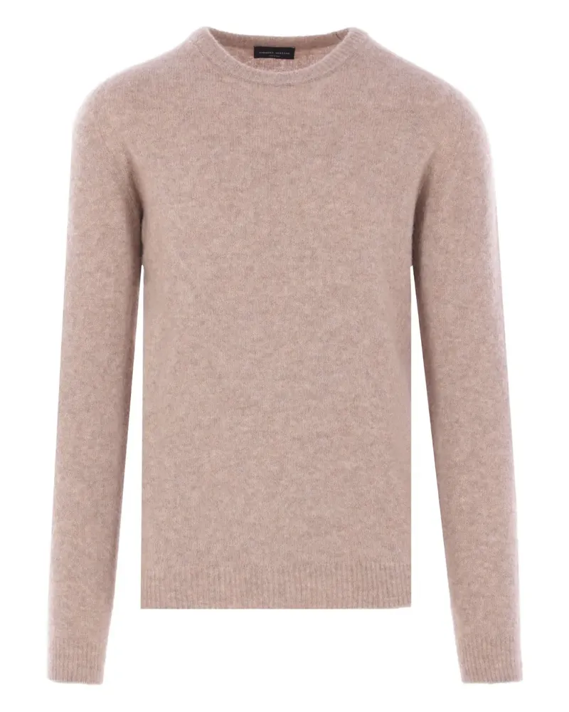 Roberto Collina Pullover mit rundem Ausschnitt - Nude Nude