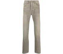 Tom Ford Slim-Fit-Jeans mit Logo-Patch Grün