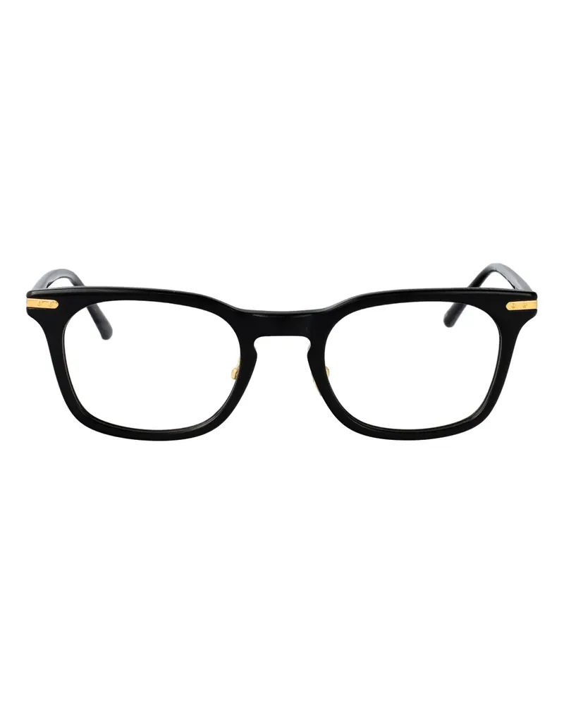 Linda Farrow Brille mit eckigem Gestell - Schwarz Schwarz