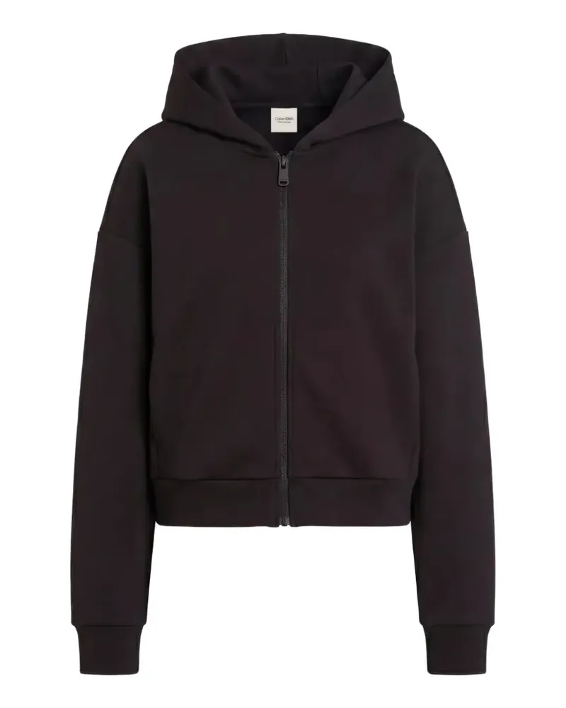 Calvin Klein Kapuzenjacke mit Reißverschluss - Schwarz Schwarz