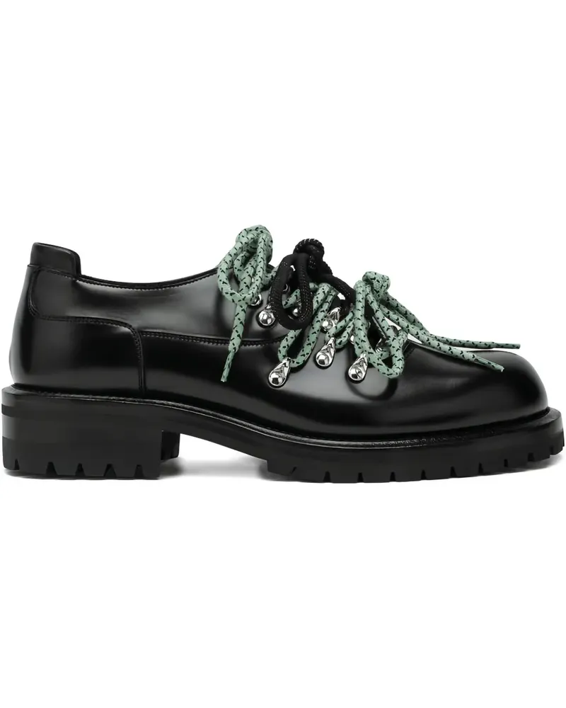 Namacheko Mountain rope lace-up Derby shoes - Schwarz Schwarz