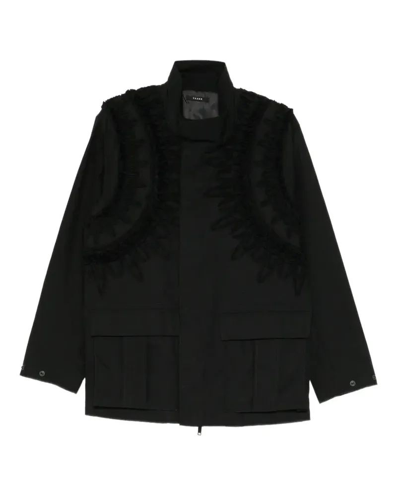 TAAKK Jacke mit Stickerei - Schwarz Schwarz