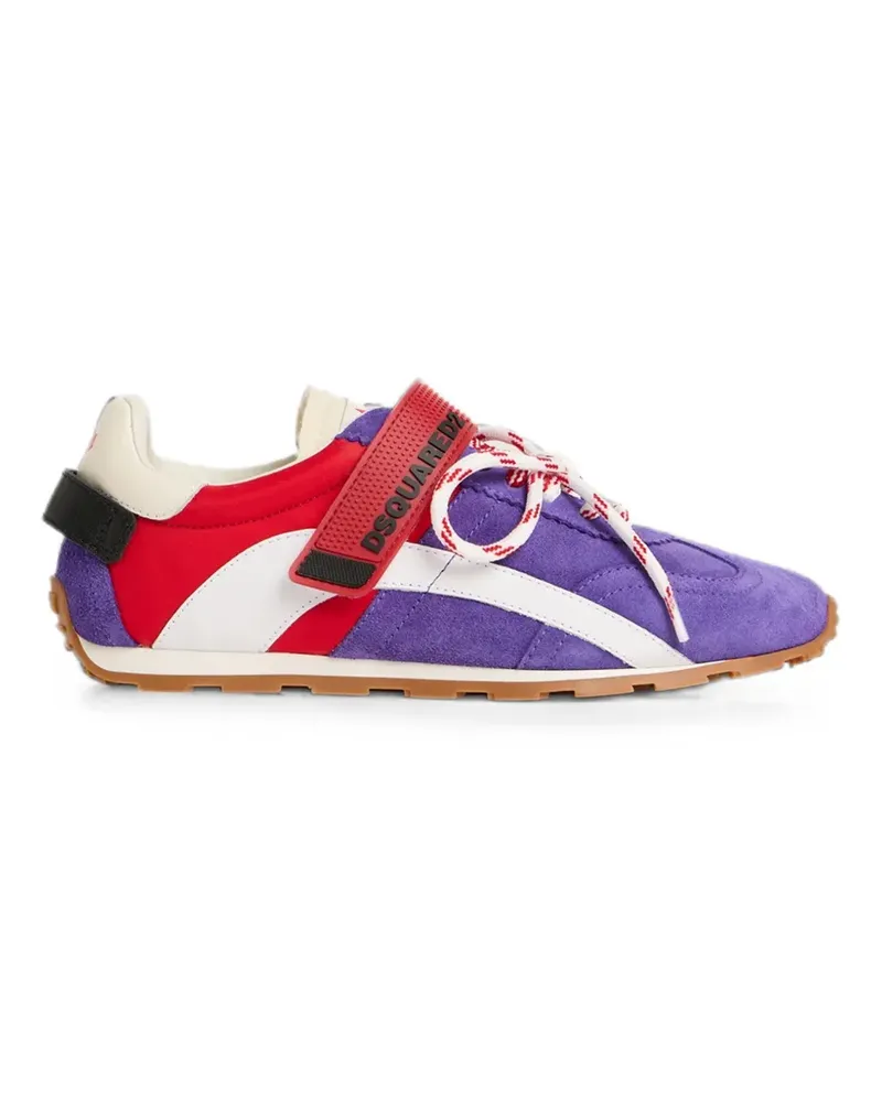 Dsquared2 Sneakers mit Ahornblatt-Riemen - Violett Violett