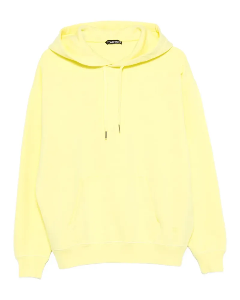 Tom Ford drawstring hoodie - Gelb Gelb