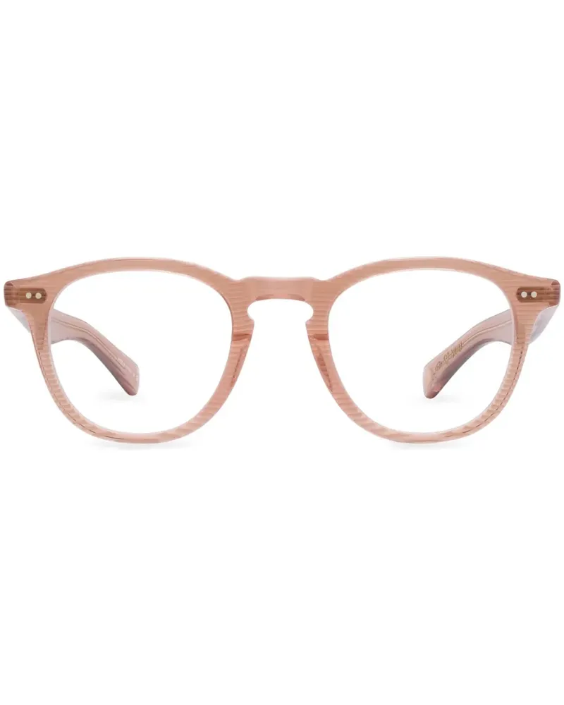 Garrett Leight Brille mit rundem Gestell - Rosa Rosa
